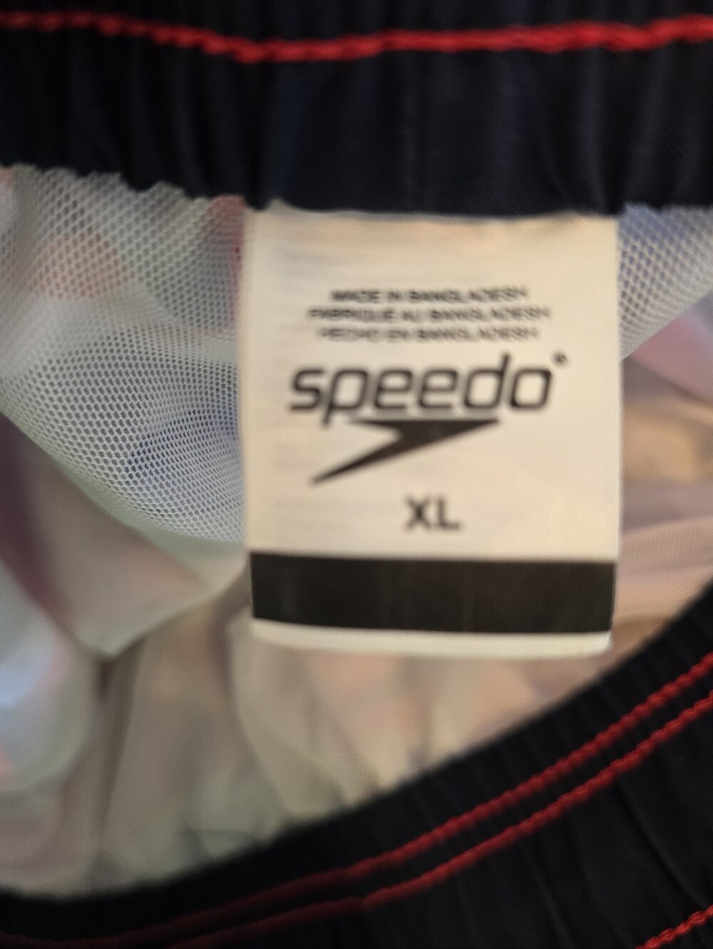 Men's Speedo Patriotic Swim Shorts - Picture 2 of 2
